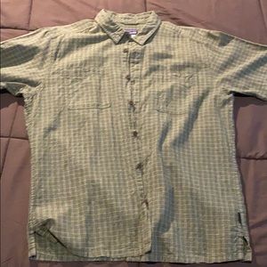 Large Patagonia Button Down Shirt